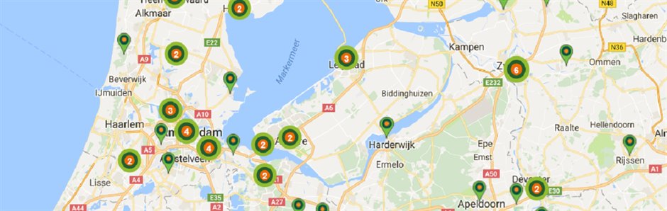aandeslagkaart